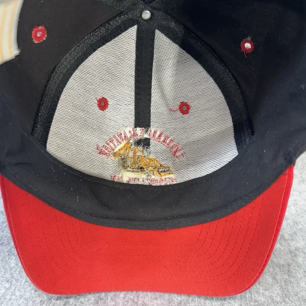 El Dorado Excavation Henderson‎ NV Nissin Snapback Cap Backhoe Black Red Hat